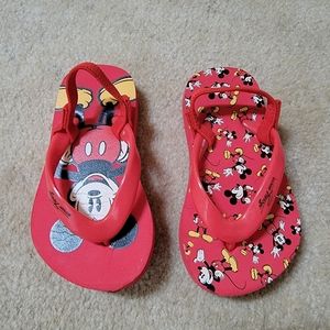 Disney Mickey Flip Flops